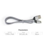 Cable USB Type-C Silver